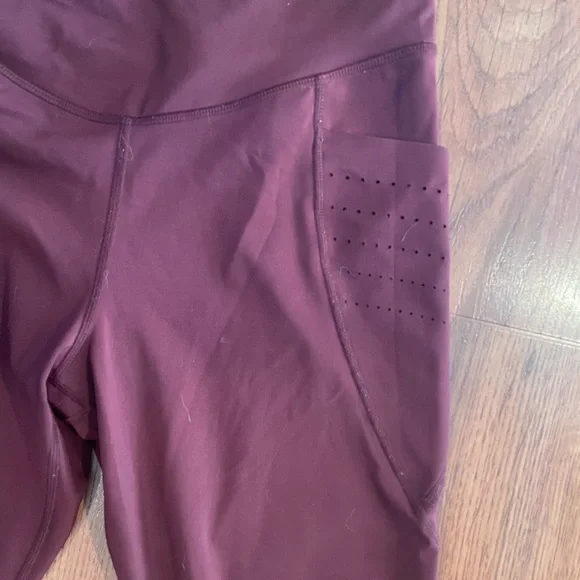 JoyLab Burgundy Leggings - Picture 4 of 5